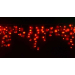Гірлянда вулична бахрома STLS 120LED 230V 2x0,9m мерехтить 120LED червоний IP44 EN