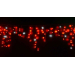 Гірлянда вулична бахрома STLS 90LED 230V 2x0,5m мерехтять всі 90LED червоний IP44 EN