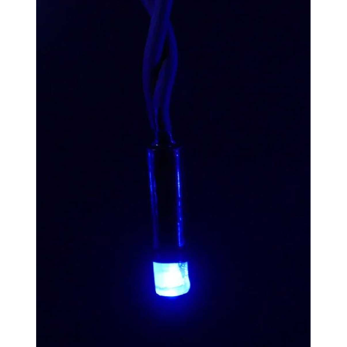 Гірлянда вулична бахрома STLS 90Led 2x0,5m 230V Static синій IP44 EN