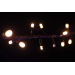 Гірлянда вулична STLS нитка 100LED 10m 230V Static білий теплий/чорний IP44 EN