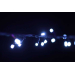 Гірлянда вулична STLS нитка 100LED 10m 230V Static білий холодний/чорний IP44 EN