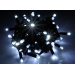 Гірлянда вулична STLS нитка 100LED 10m 230V Static білий холодний/чорний IP44 EN