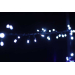 Гірлянда вулична STLS нитка 100LED 10m 230V Static білий холодний/чорний IP44 EN