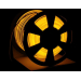 Вуличний світловий шнур STLS 220V SUPER SMD NEON FLEX 15х26 мм 81 LED/м.п., 50м/ рул жовтий