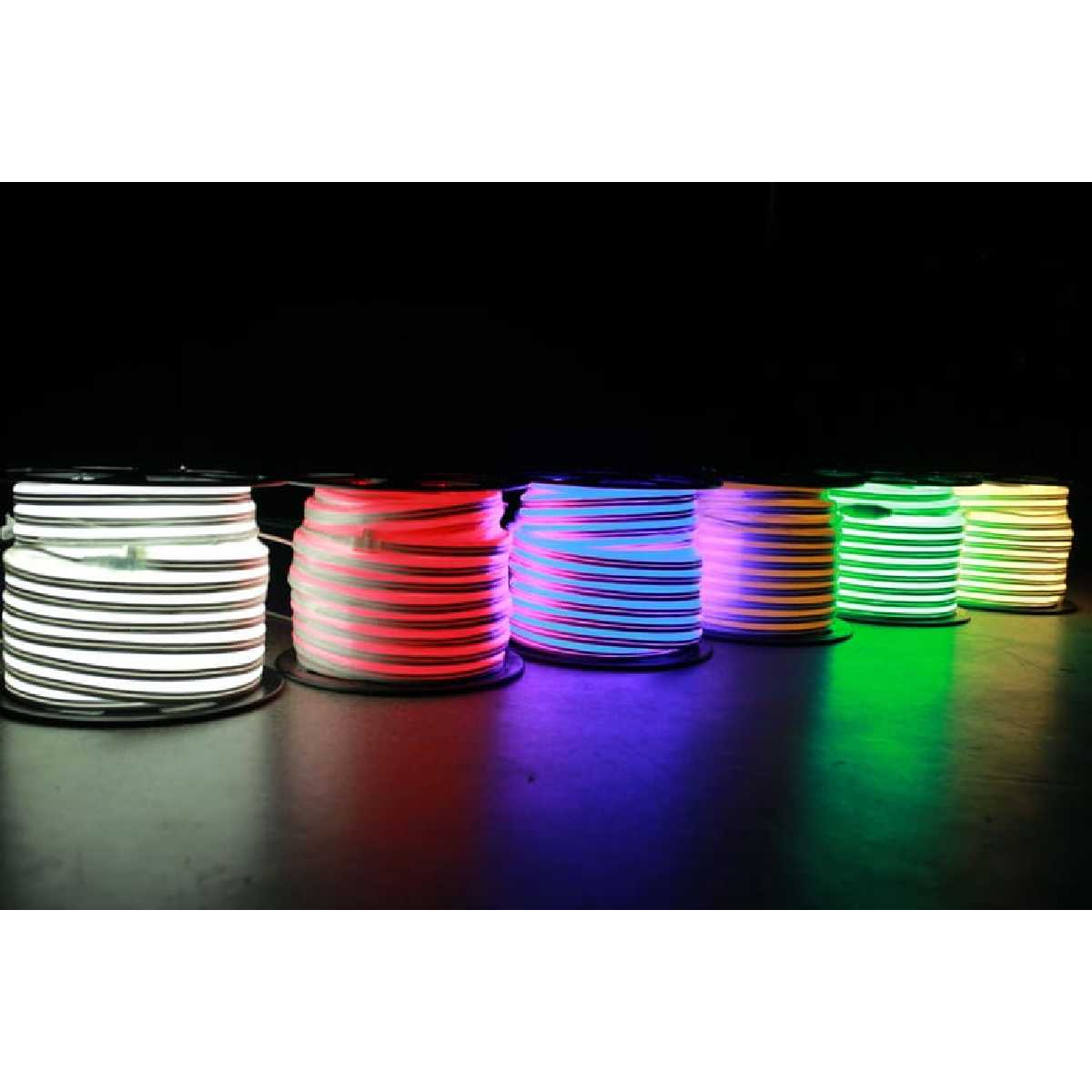 Вуличний світлодіодний шнур STLS Neon-Flex 15х26 мм 68LED/м.п. зовнішній колір RGB