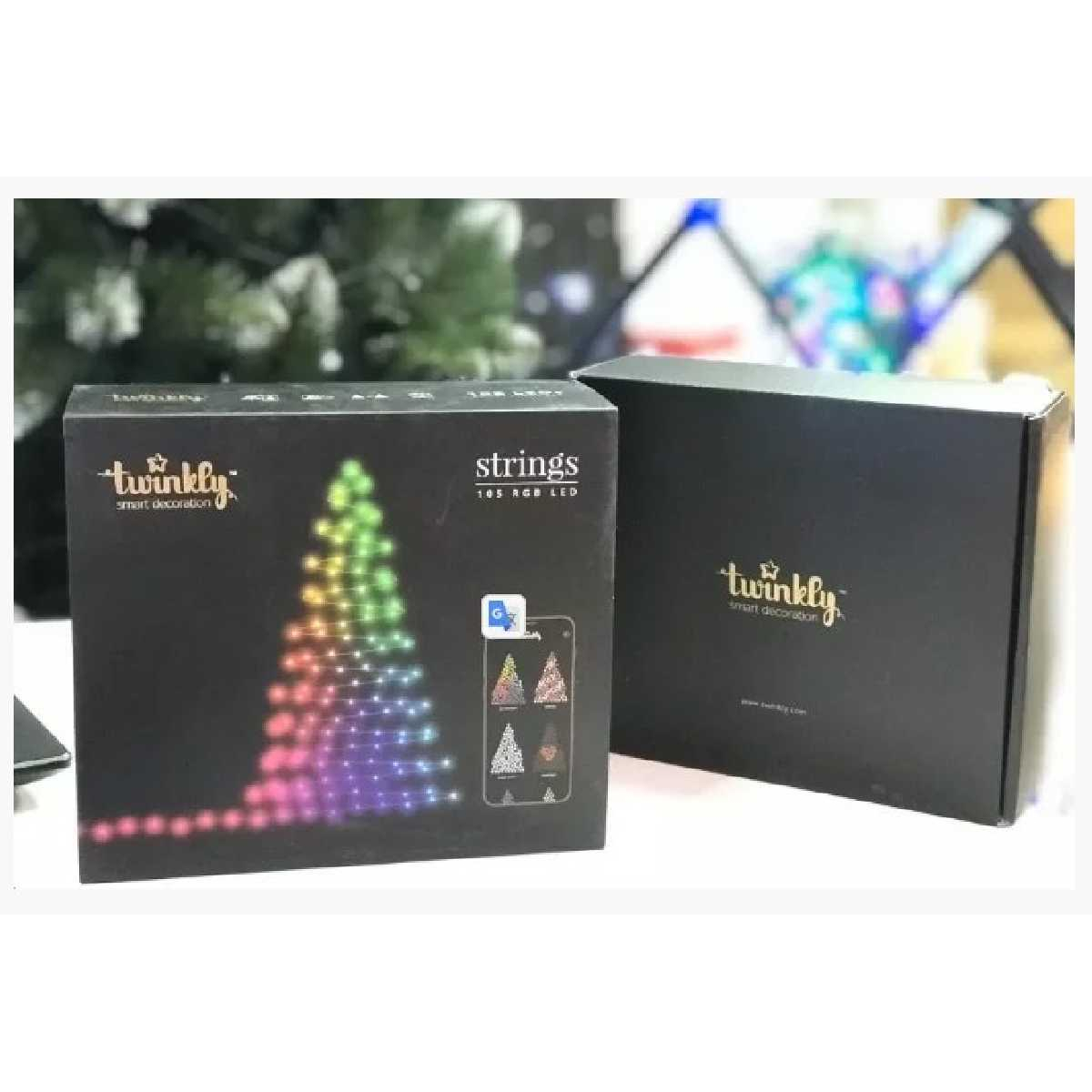 Smart гірлянда STLS Twinkly Strings 105 LEDs Multicolor RGB, Generation I