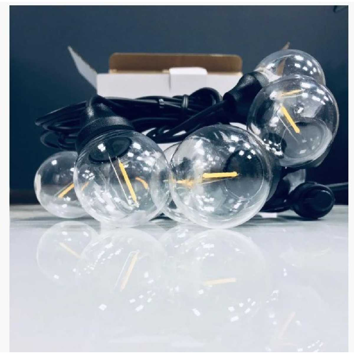 Світлодіодна ретро-гірлянда лампочки STLS Filament Bulb String G45 4м 20 ламп колір білий