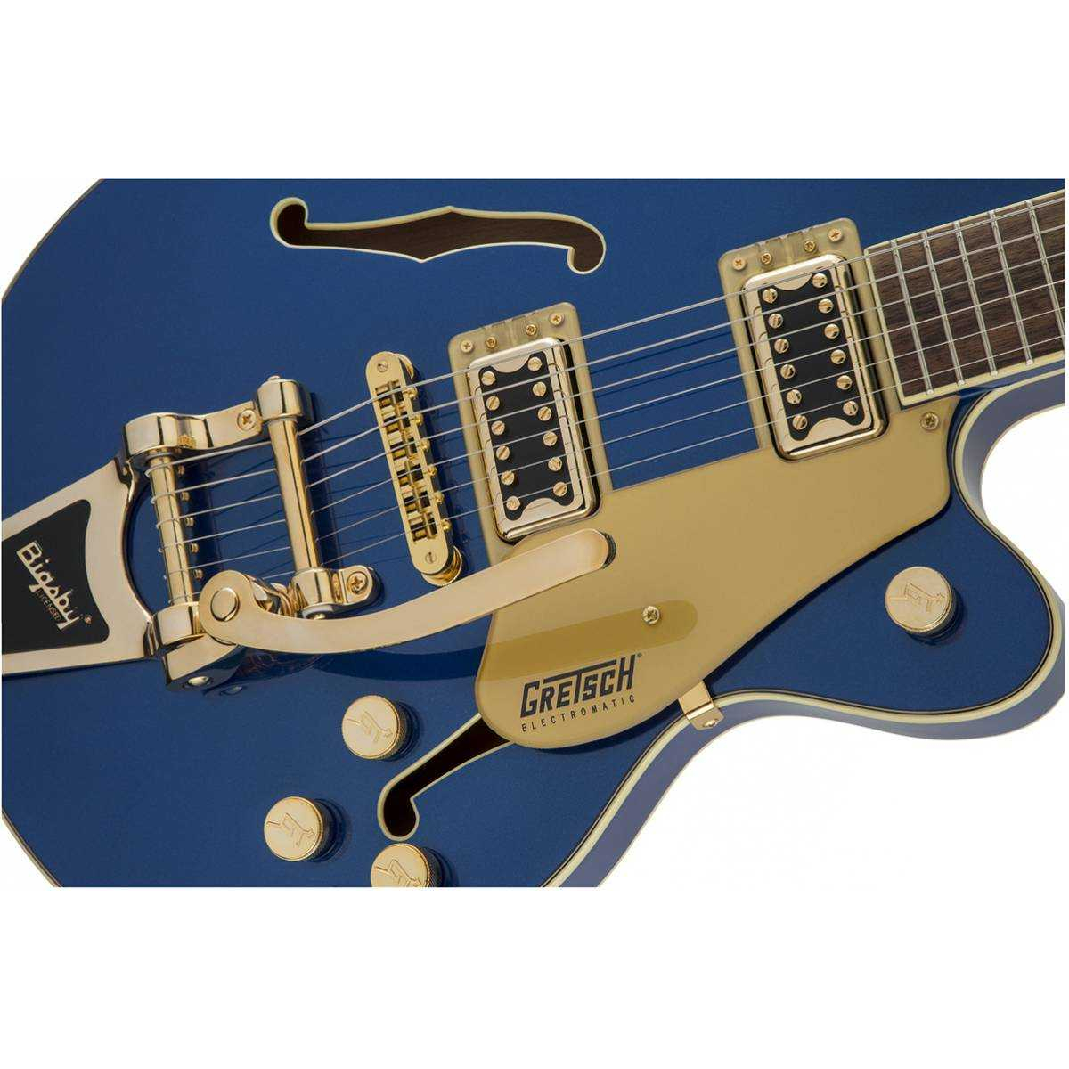 Напівакустична електрогітара GRETSCH G5655TG ELECTROMATIC CENTER BLOCK JR. AZURE METALLIC