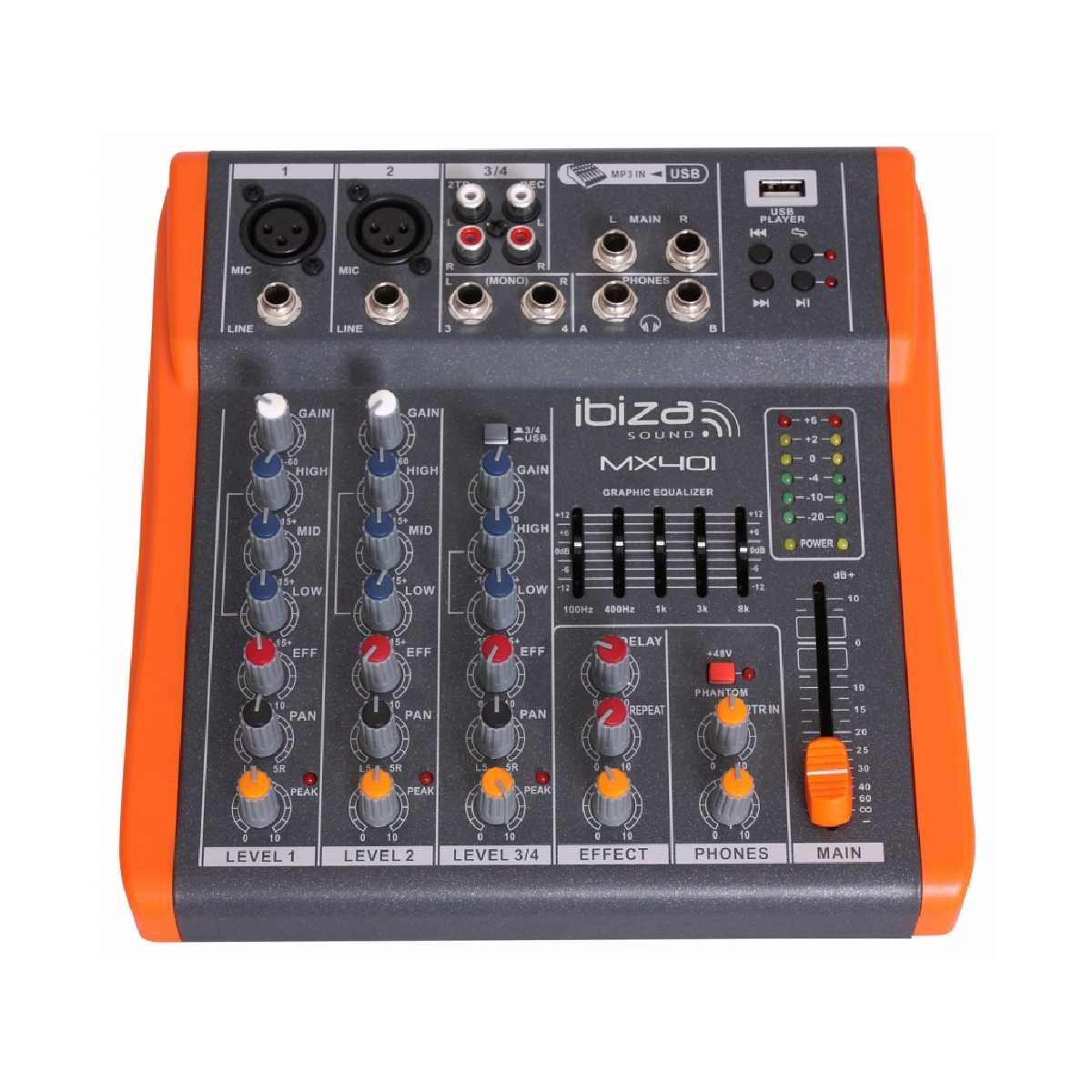 Мікшерний пульт IBIZA MX401