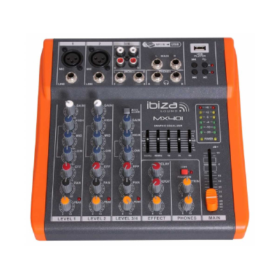 Мікшерний пульт IBIZA MX401