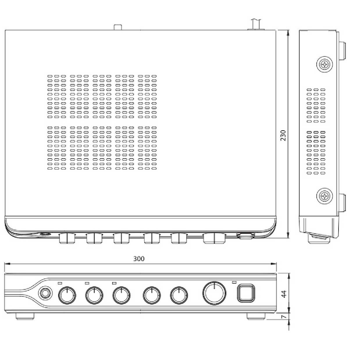 Мікшуючий підсилювач Inter-M MA-110