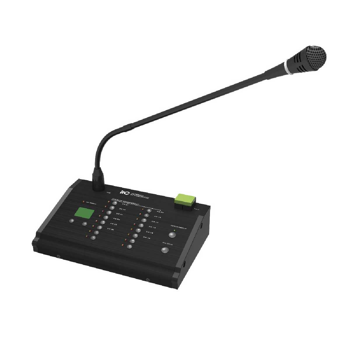 Мікрофон для повідомлень 16 зон ITC VA-6200RM