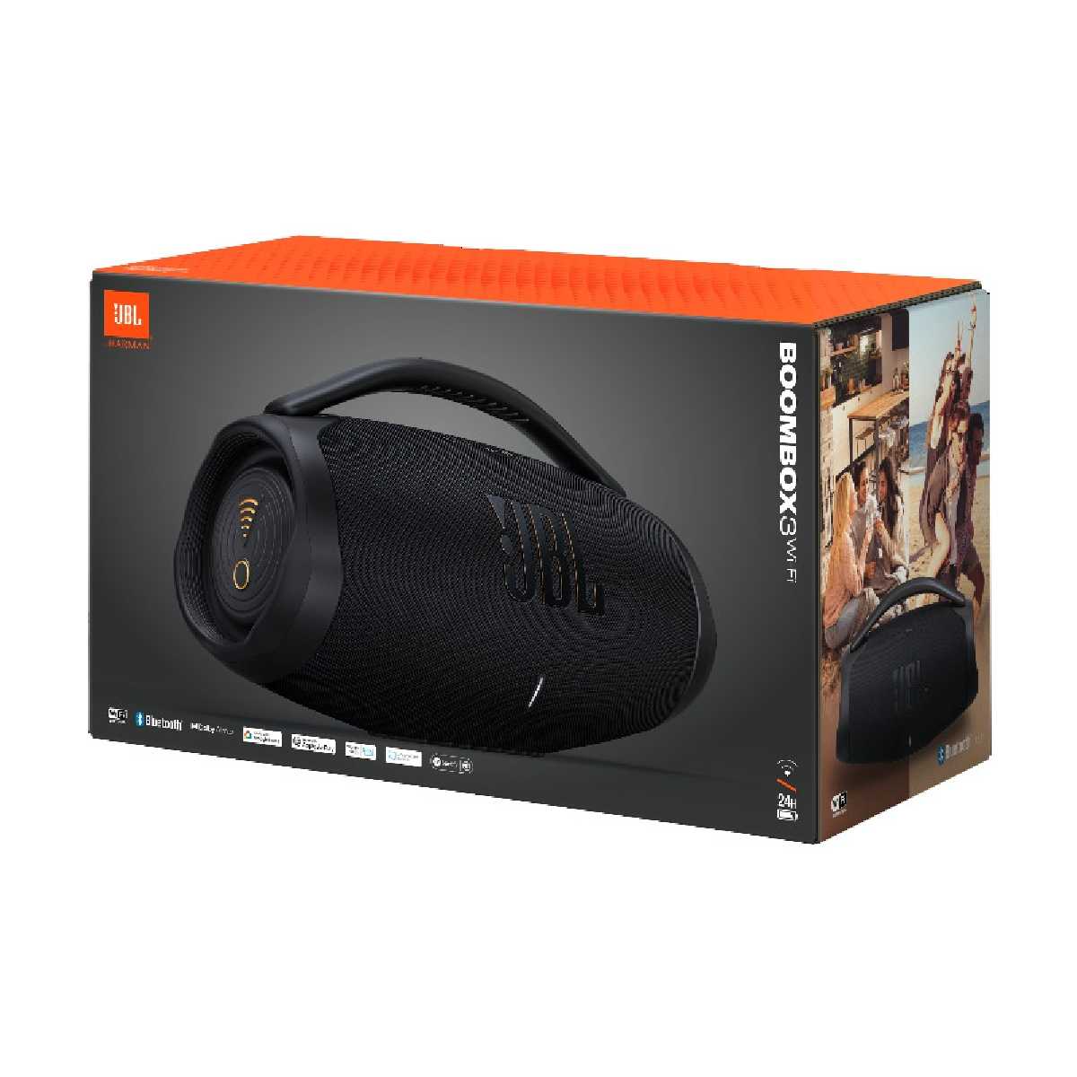 Автономна акустика JBL Boombox 3 Wi-Fi Black