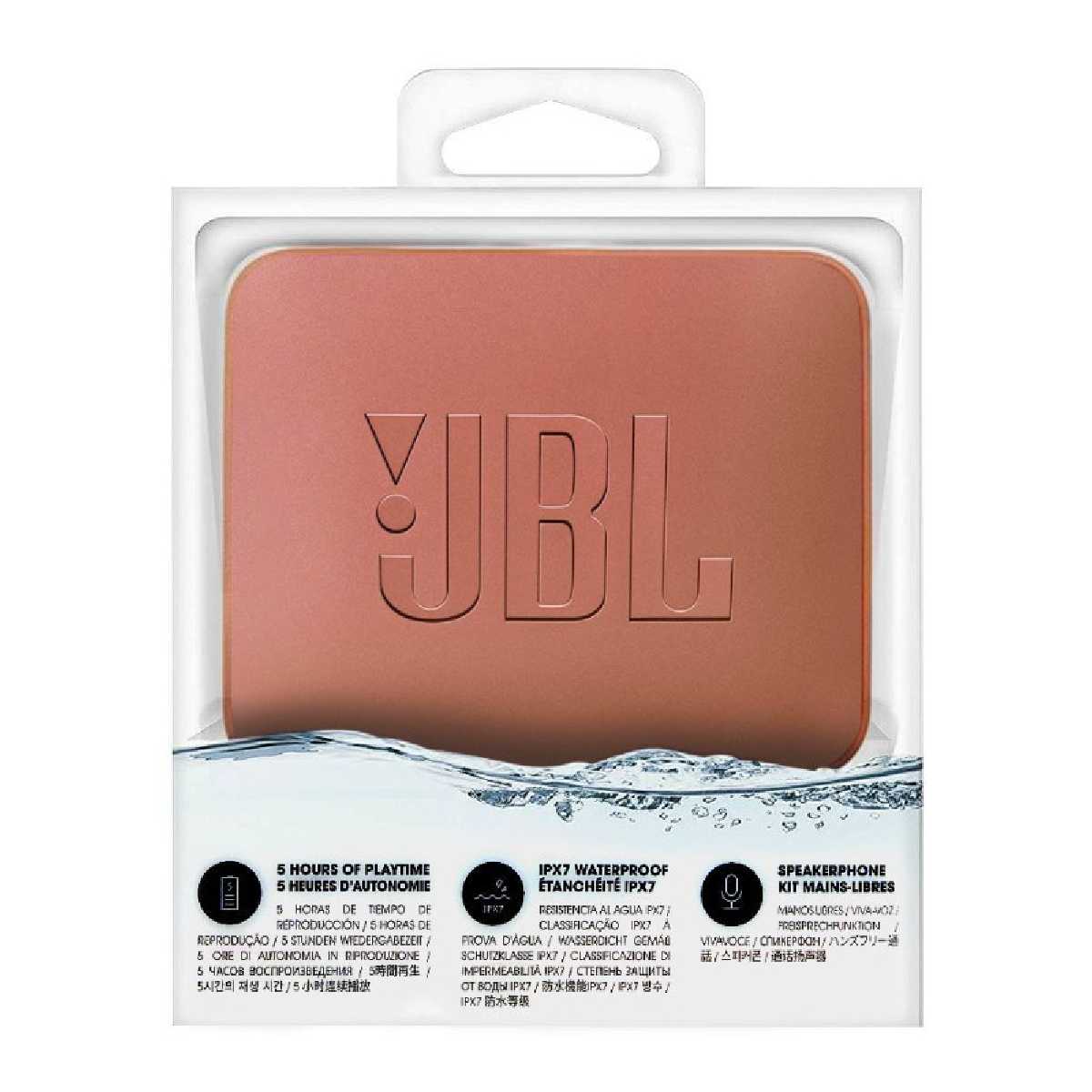 Автономна акустика JBL Go 2 Cinnamon