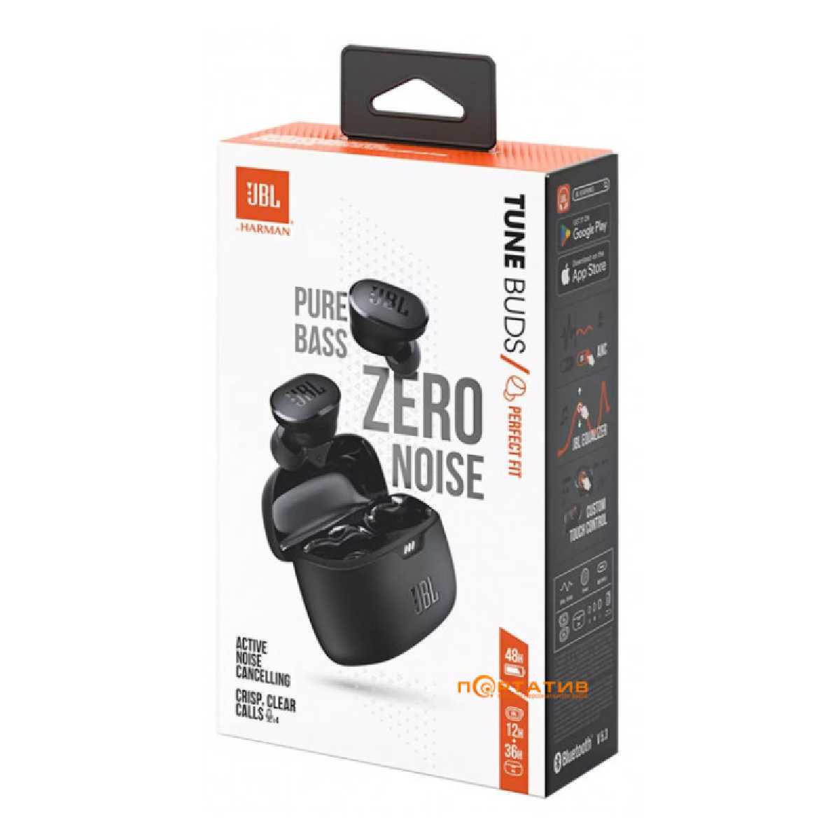 Навушники JBL Tune Buds Black