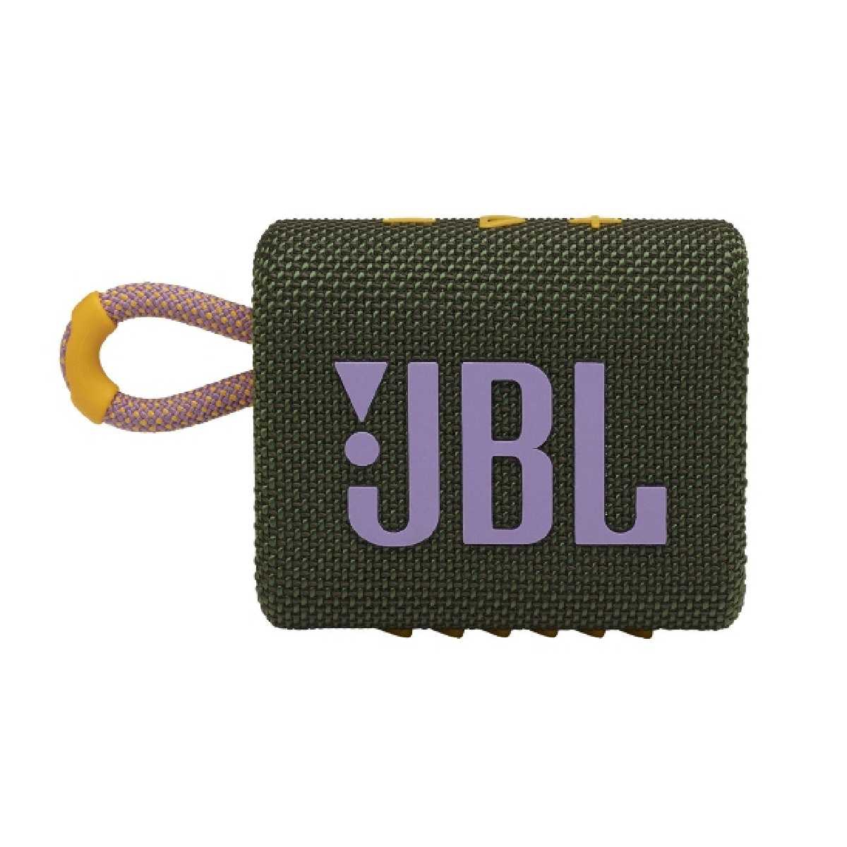 Портативна акустика JBL GO 3 Geen (JBLGO3GRN)