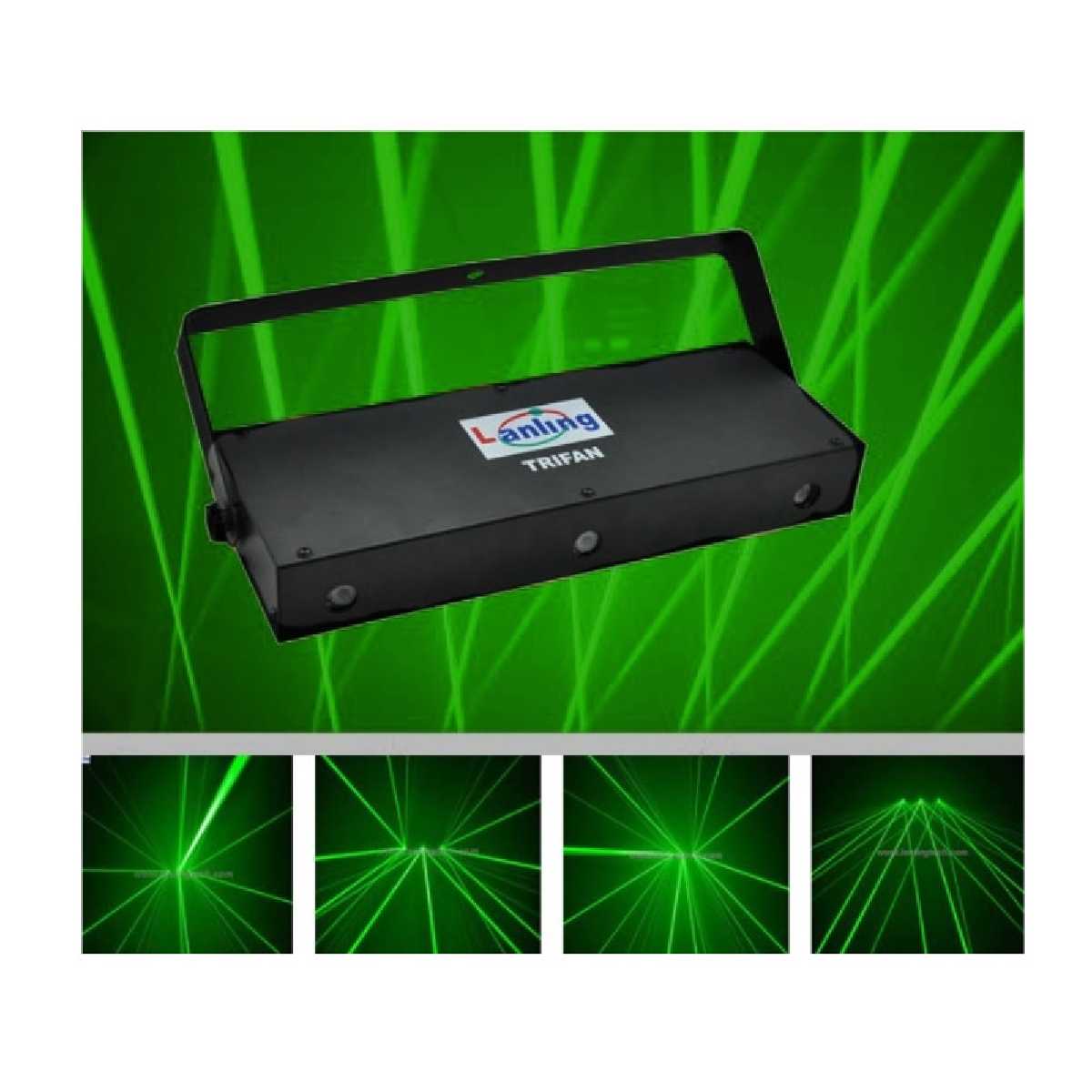 Лазер LanLing LSX3150GG 150mW Green Trifan Multi-Effect