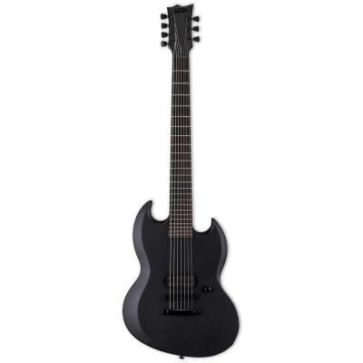 Електрогітара LTD VIPER-7 BARITONE BLACK METAL