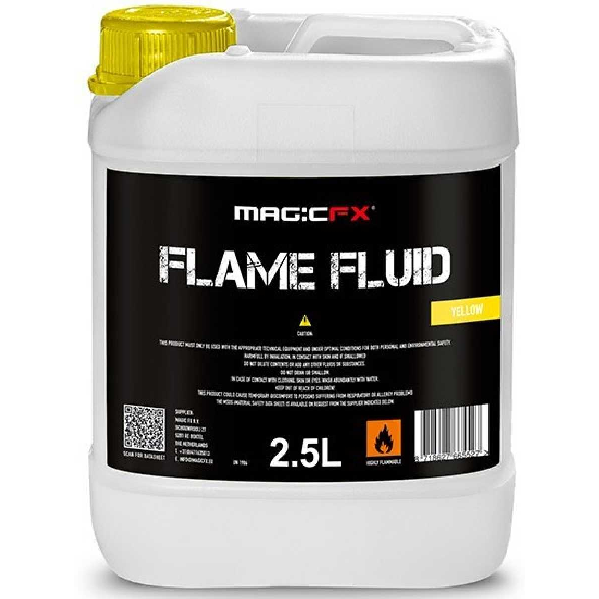 Рідина для генератора вогню MG MFX3010 FLAME FLUID YELLOW 2.5L