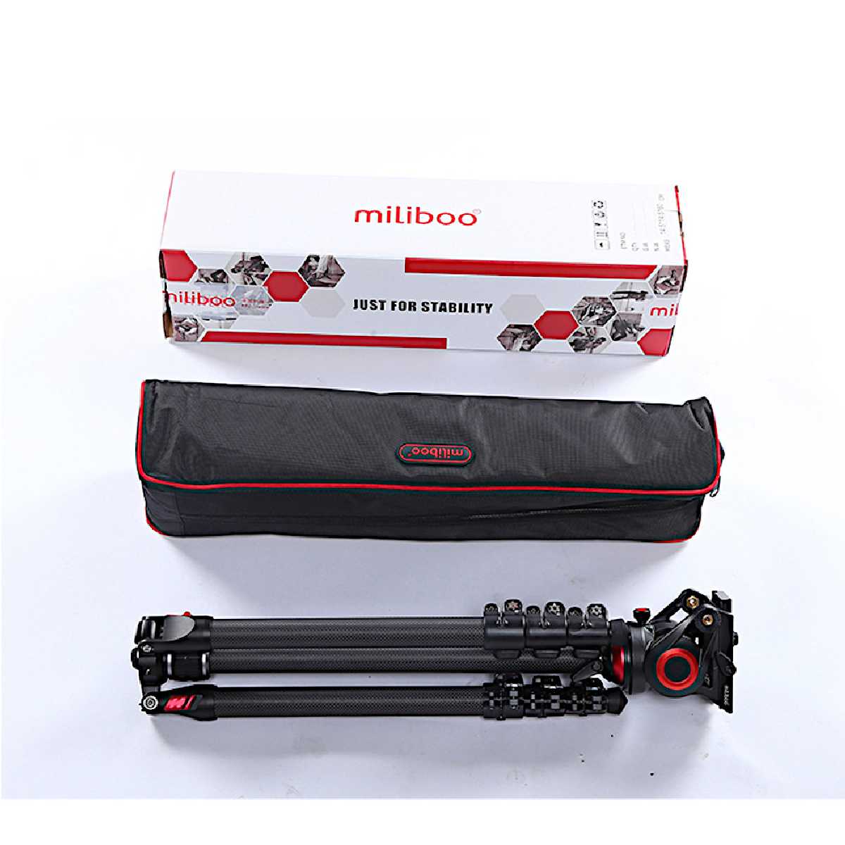 Карбоновий штатив-монопод miliboo MTT501CF Kit