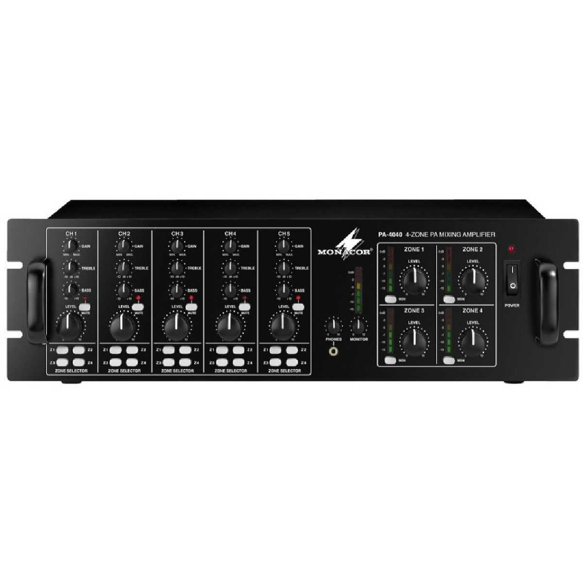 Мікшерний підсилювач Monacor PA-4040