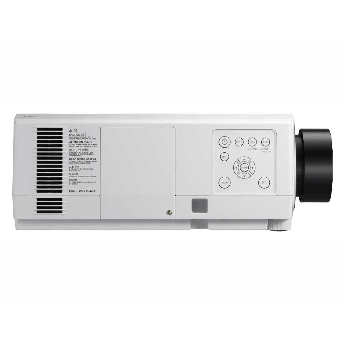 Професійний інсталяційний проектор NEC PA853W Projector Incl. NP13ZL lens