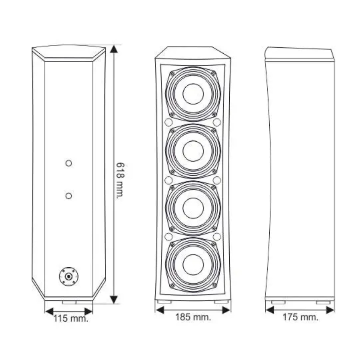 Вертикальный массив Alex-Audio VA-4