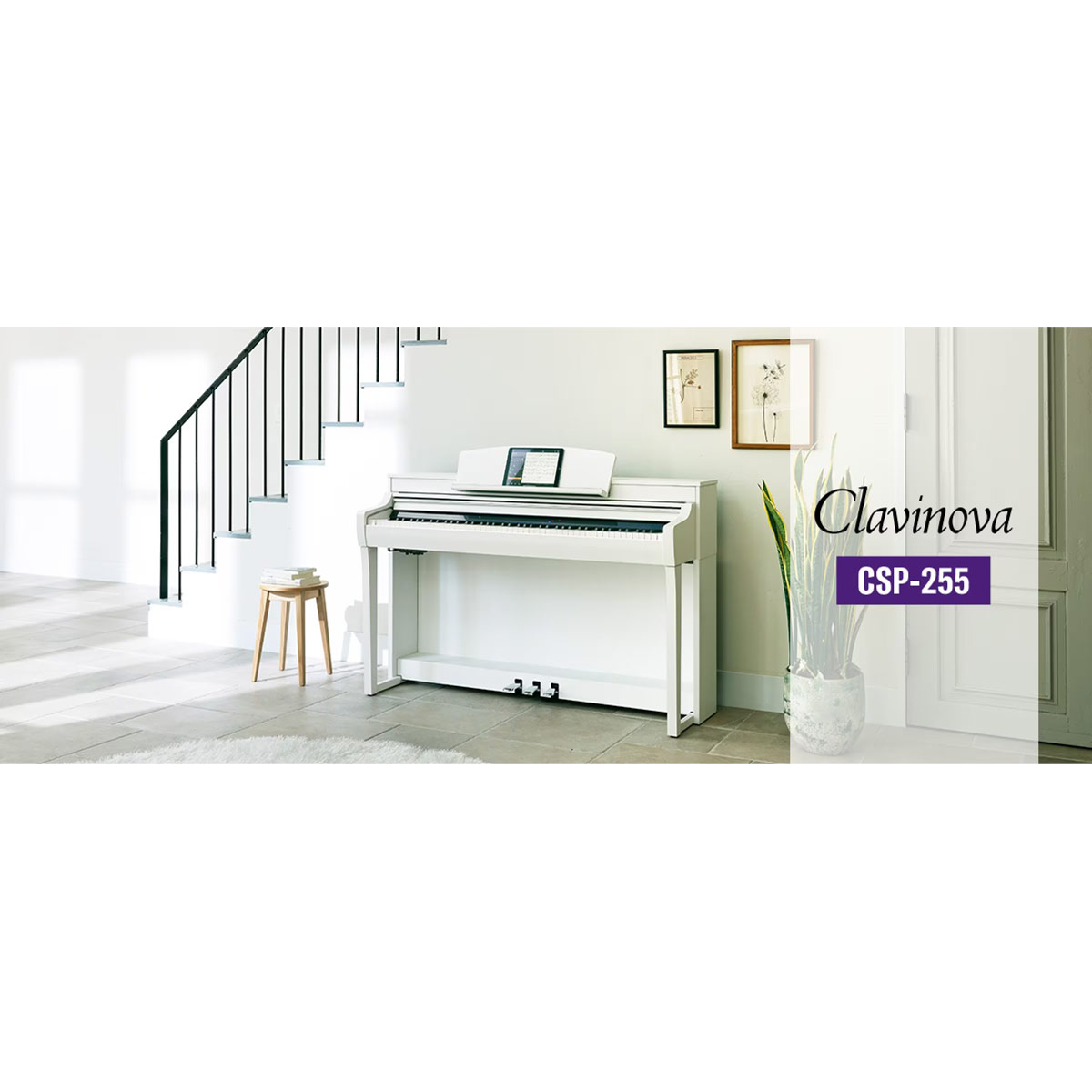 Цифрове піаніно YAMAHA Clavinova CSP-255 (White)