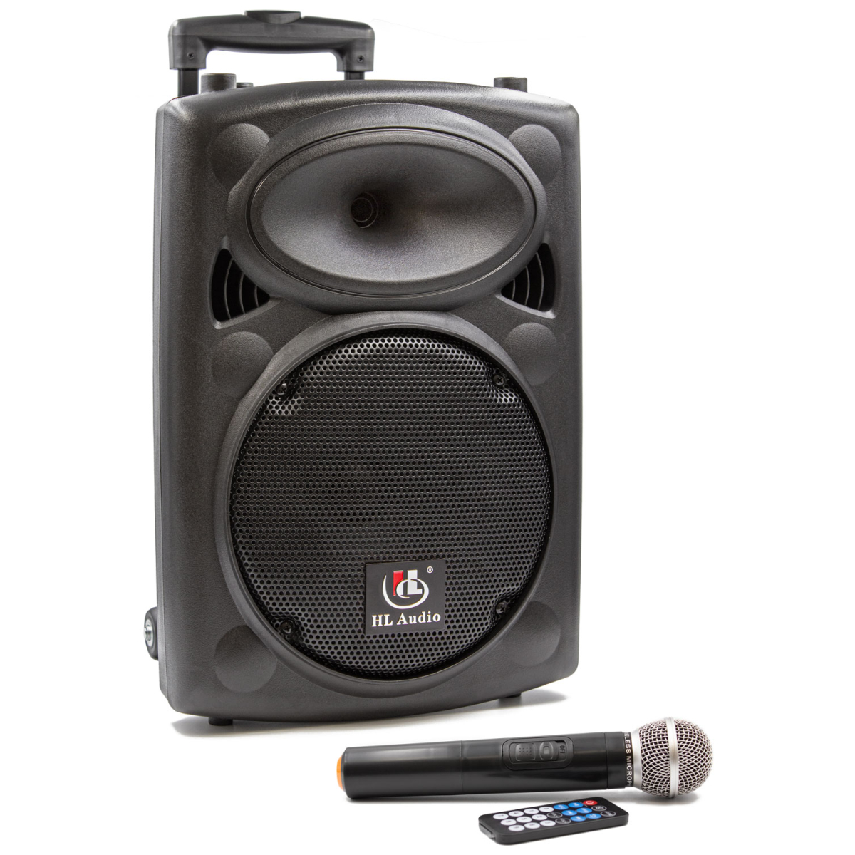 Портативна акустична система з мікрофоном HL AUDIO USK-10A-BT