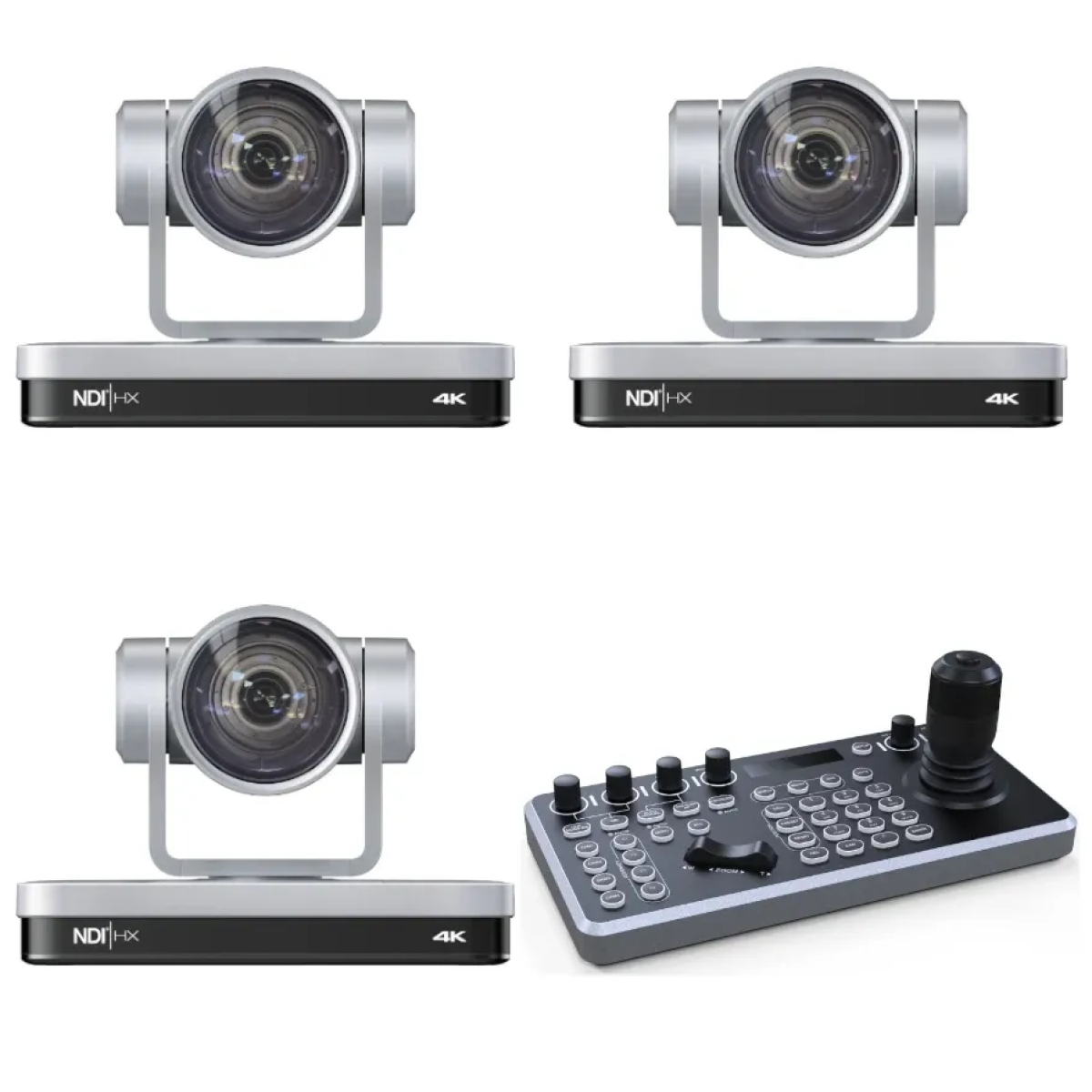 Комплект Minrray 4K PTZ камери UV430E0-NDI + контролер AK030 об'єктив 12X