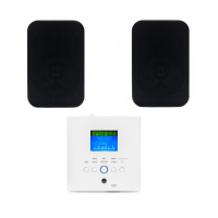 Акустический комплект Sky Sound MRW-1402 Black, настенные колонки 4", 20 Вт