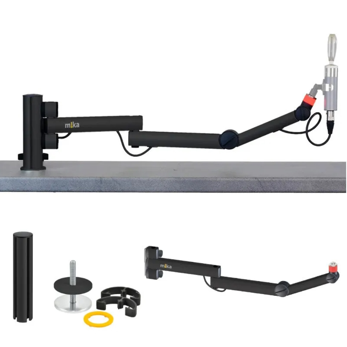Комплект Yellowtec m!ka Mic Arm TV Set black