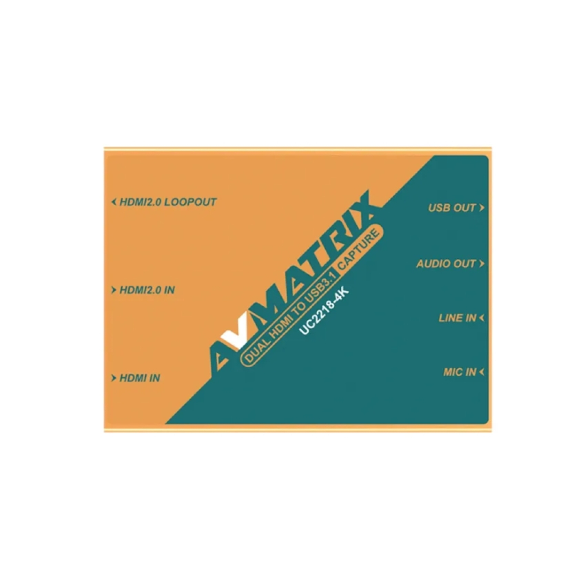 Захоплення 2х відео 4K та HD HDMI USB Avmatrix UC2218-4K