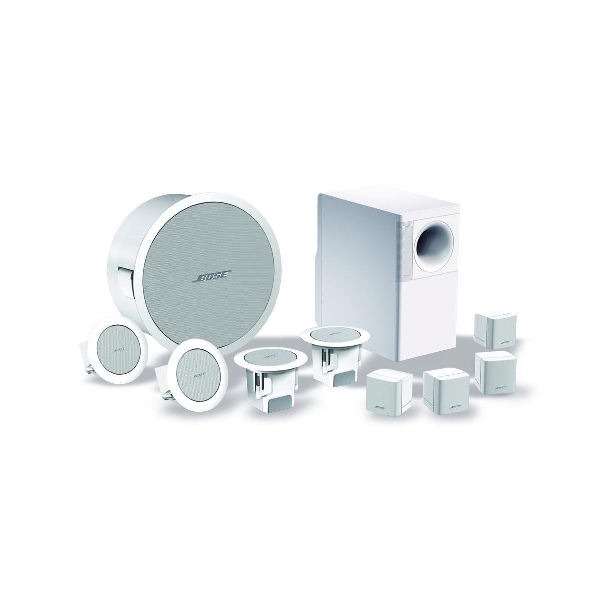 Стельова акустична система Bose FreeSpace 3 Flush-Mount Satellites, 2,5", біла, пара