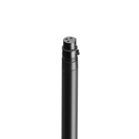 Мікрофонна стійка Gravity MS 23 XLR B, кругла чавунна основа, гусяча шия 365 мм, XLR