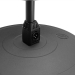 Микрофонная стойка Gravity MS 23 XLR B, круглая чугунная основа, гусиная шея 365 мм, XLR