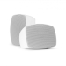 Акустичний комплект Sky Sound WMS-4022 White, підсилювач 2×60 Вт, 2 всепогодні колонки 4", IP65