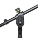 Коротка мікрофонна стійка Gravity MS 4221 B, висота 510–740 мм, телескопічна стріла