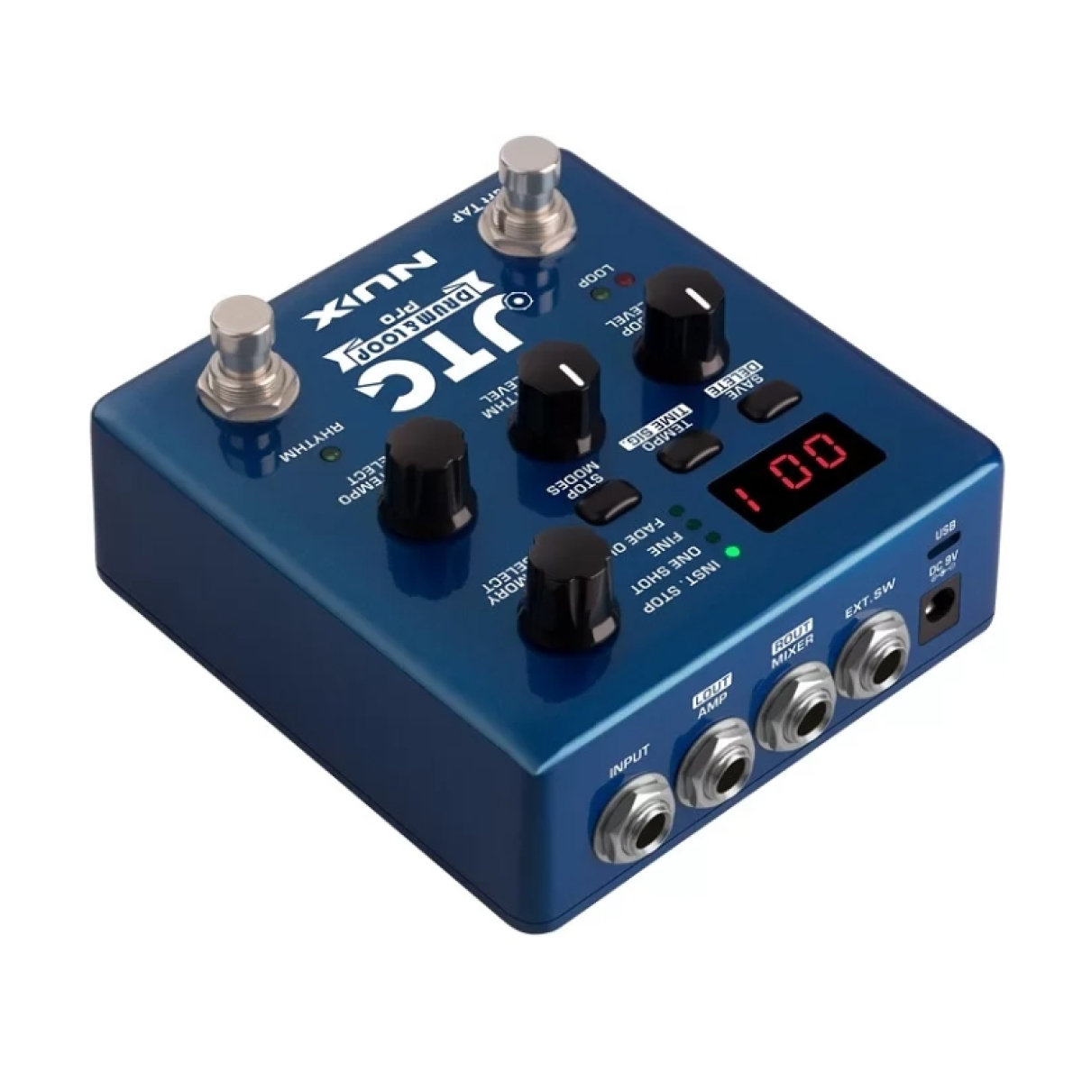 Педаль ефектів NUX JTC Drum & Loop PRO (NDL-5)