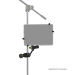 Держатель для планшета Gravity MA TH 01 B, VARI®-ARM, зажим 15–35 мм