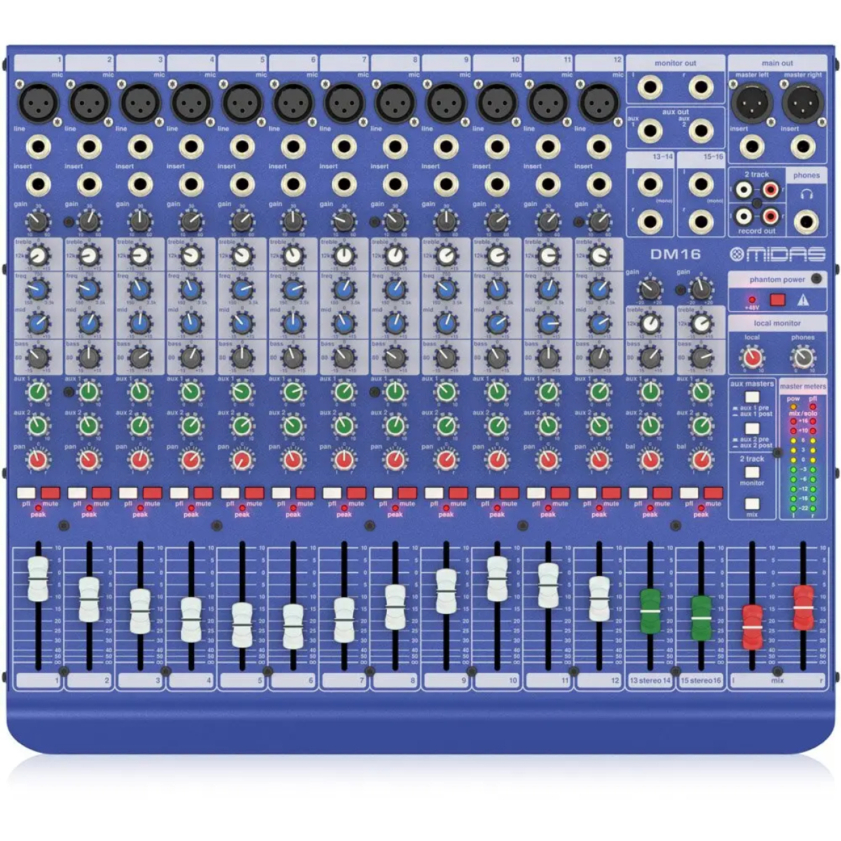 Аналоговый микшер MIDAS DM16