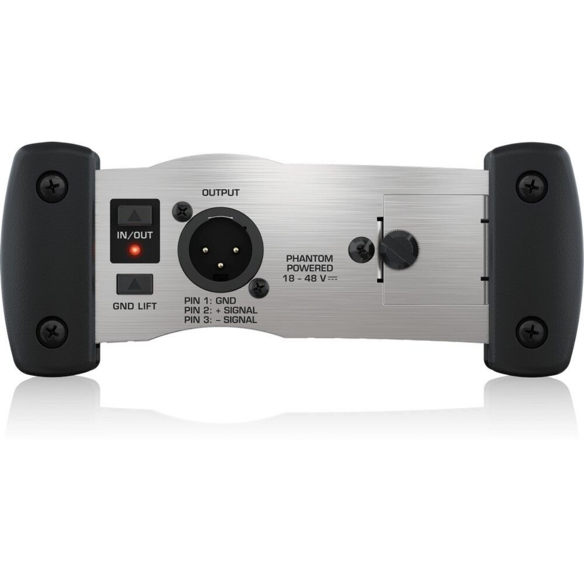 Активный DI-бокс Behringer DI100 ULTRA-DI, аттенюатор до +50 дБ, до 3000 Вт