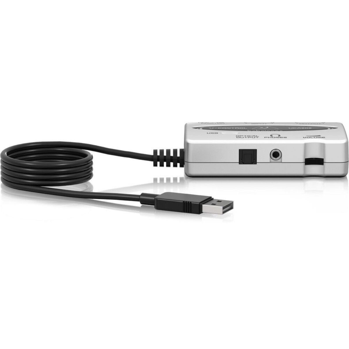 Аудиоинтерфейс Behringer U-CAGE UCA202, USB 2-канальный, 16-бит/48 кГц, RCA/3.5 мм