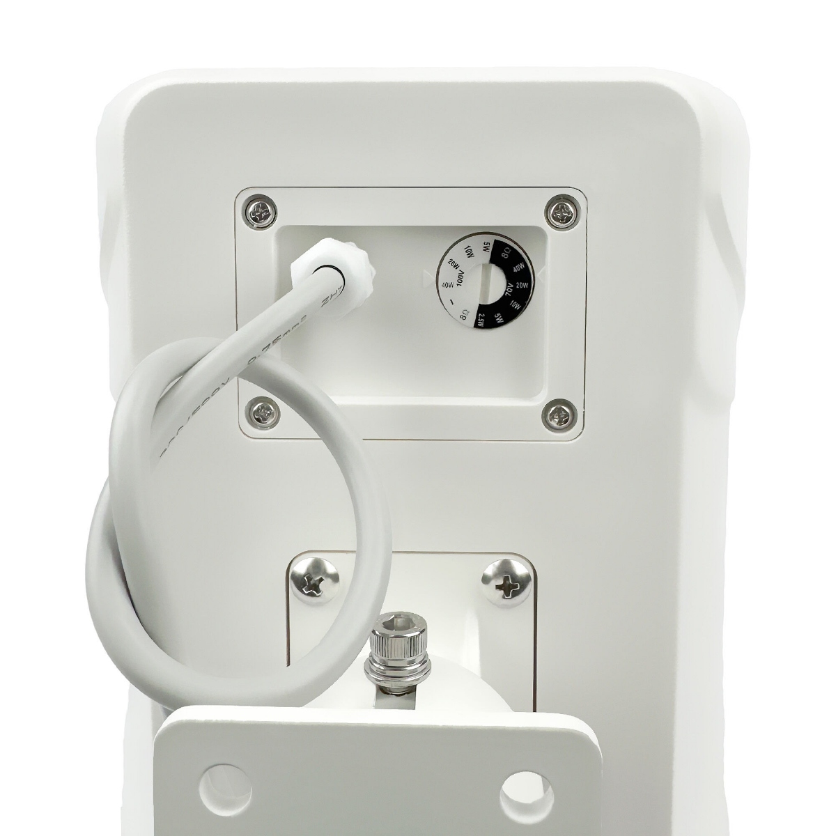 Настінна акустична система 4all Audio Wall-640 IP55, 2-смугова, 8 Ом, чорна