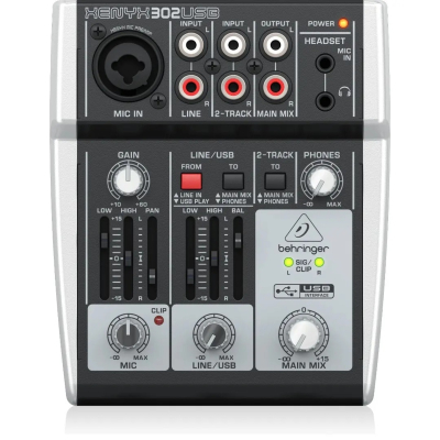 Микшерный пульт BEHRINGER 302USB