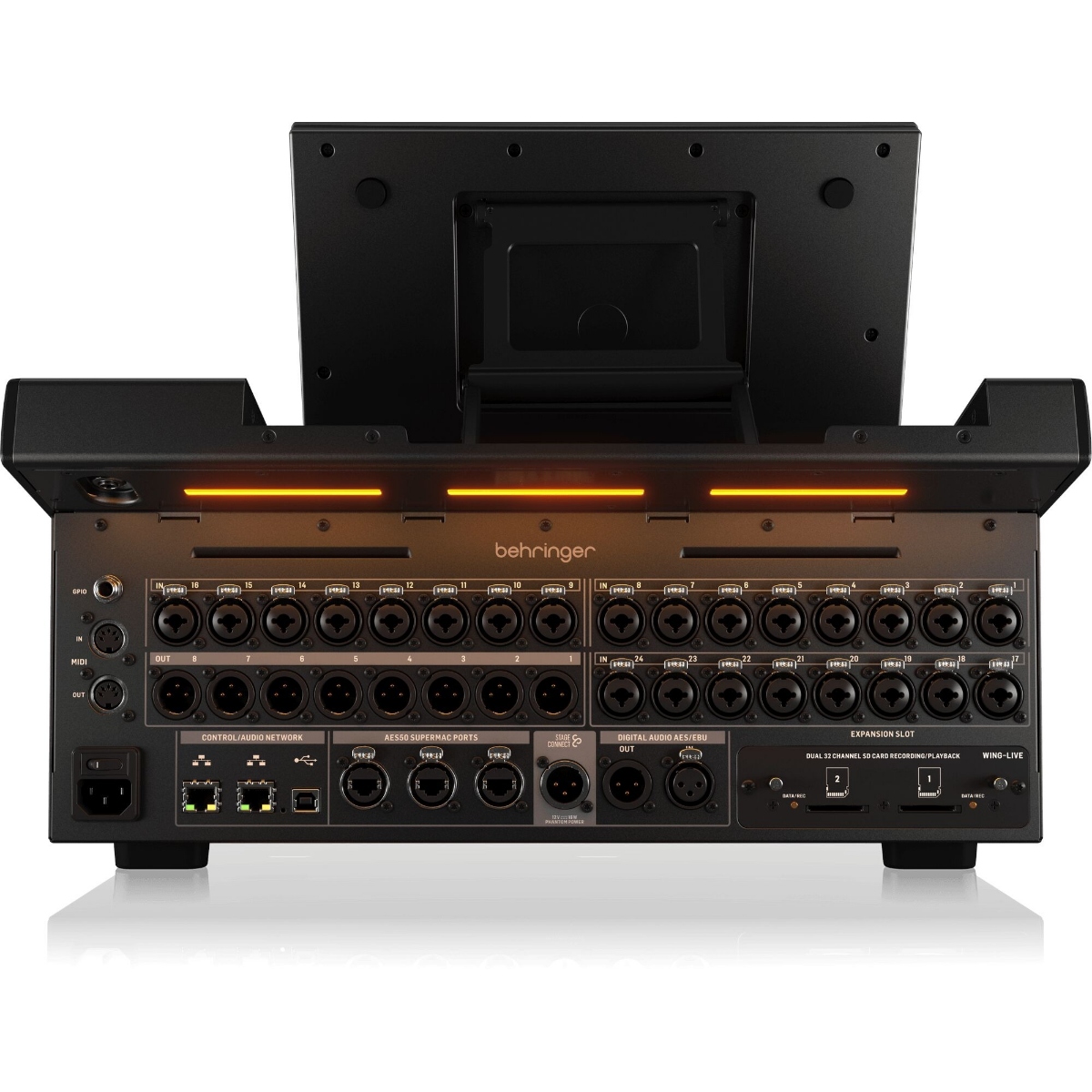 Цифровая микшерная консоль Behringer WING Compact, 48-канальная, сенсорный экран