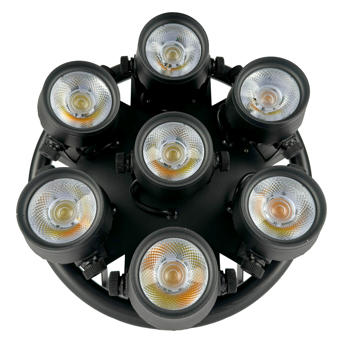 Сценічний LED-прожектор Free Color Diamond 7 Eyes з 7 світлодіодами та DMX-керуванням