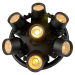 Сценічний LED-прожектор Free Color Diamond 7 Eyes з 7 світлодіодами та DMX-керуванням