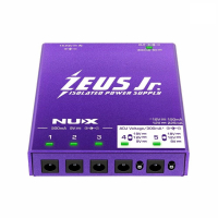 Блок питания для педалей NUX NIP-Z6 Zeus Jr, 6 изолированных выходов, 9/12/18V