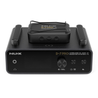 Бездротова система внутрішньовушних моніторів NUX B-7Pro+, 2.4 ГГц, 24-біт/48 кГц